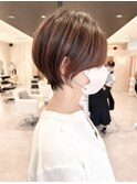 丸みハンサムショート/ハンサムショート/丸みショート