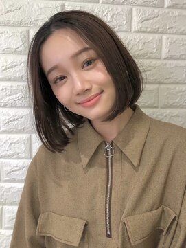 ロンド レグリーズ 立川(Lond leglise) ショート/ボブ/イヤリングカラー/ケアブリーチ/ブリーチ/立川