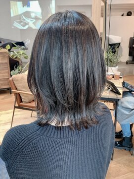 ノル(Knoll) ボブウルフ/グレージュカラー/アッシュブラウン［日比谷］