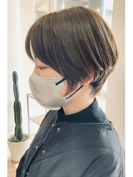 デコル(DecoL.) 丸みショート×グレージュカラー(大分/ワサダ) ［DecoL.伊東］