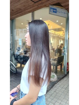 ブロッサム ひばりヶ丘(Blossom) ★縮毛矯正ロング♪コスメストレート髪質改善ココアベージュ