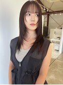 セミロングレイヤー