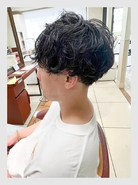 クリアオム 春日部(CLEAR homme) メンズ おしゃれな大人のメンズパーマ マッシュショートスタイル