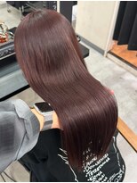 エス 天満扇町(esu)&nbsp;IS52ピンクブラウン/艶髪/髪質改善カラー