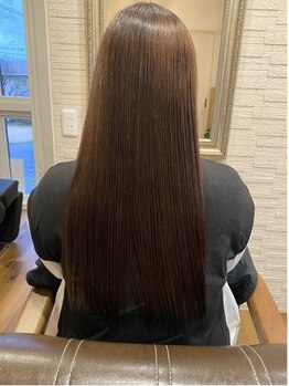 フェリーチェフォーヘアー(Felice for Hair)の写真/髪の広がりやクセが気になる方にオススメ◎真っ直ぐすぎない自然なストレートに仕上げたい方に♪