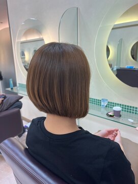松本平太郎美容室 土浦パートワン(PART1) 前下がりボブ×30代40代50代60代×土浦