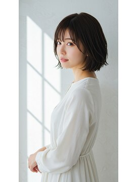 アントワープトーキョー(antwerp TOKYO) 髪質改善ニュアンスカラーツヤ髪スタイルセンターパート