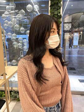 エイトヘアー(8 HAIR) スモーキーグレージュ×ロング