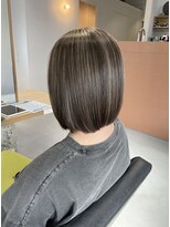 リブ(LIV)&nbsp;コントラストハイライト/デザインカラー/グレージュ