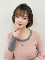 ロンドロゼ 池袋(Lond rose) ♪ミニウルフレイヤーカット顔周り前髪韓国ショートボブ/池袋