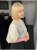 【momoa】ダメージ最小限でできるブロンドヘア《大阪梅田》