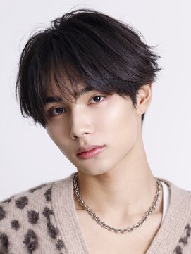 リップス 表参道店(LIPPS) 韓国ショートマッシュ【フェザーパーマ】シースルーバング