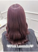 ブリーチなしWカラー ピンクラベンダー♪【ゆうき】