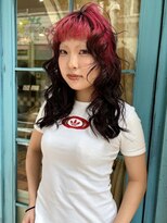 ロチカバイドールヘアー 心斎橋(Rotika by Doll hair)&nbsp;ルーツカラー　BLACKPINKカラー☆