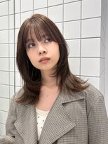 ソト 銀座(soto.)&nbsp;ミディアムヘア/暗めカラー/デザインカラー/レイヤーカット