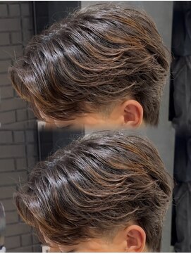 ステラ(STELLA) 毛流れパーマ/ニュアンスパーマ/センターパート/フェザーパーマ