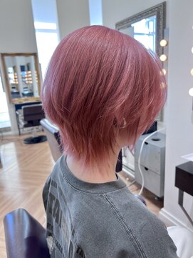 コワファースト  させぼ五番街店(COIFF1RST) pink color★