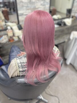 オズ 梅田店(OZ) 冬にオススメ！儚げピンクカラー