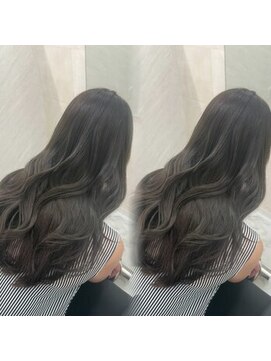 ミヨン 京橋店(miyon) 韓国レイヤーカット×暗髪カラー×髪質改善