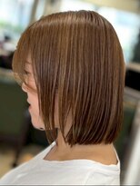 ヘアークリアー 春日部 おしゃれな大人のストレート ワンレンボブスタイル