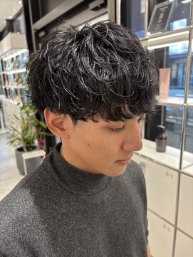 ステアケース 武蔵小杉店(stair:case) パーマ初心者にオススメな大人の緩めシャドウパーマ！