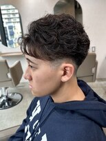 ブルニール 中崎町(BLEUNIR) フェザーパーマ/フェザーショート