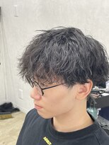 スウェル 津田沼店(Swell)&nbsp;サーフカール/スパイキーショート/ブルーブラック/津田沼