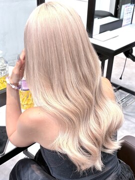 エリーツ(elyts) 艶カラー×高級シールエクステ60本/前髪カット/学割/学割U24