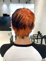 ココ 原宿(KOKO) デザインカラースパイキーショートニュアンスパーマ