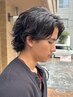 2~3回目のご来店【村斎指名】メンズカット+パーマ ¥14,300