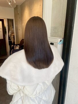 ロッカ(ROCCA) モカグレージュ×ホワイトグレージュ