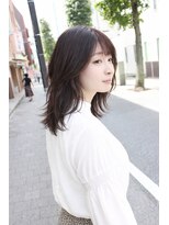 エルメ バイ アンフィー(Elme by anphi) 【Elme 野呂】ナチュラルレイヤー × シースルーバング