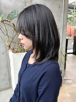 ラブクロムトーキョー オモテサンドウ(LOVECHROME OMOTESANDO)&nbsp;大人可愛い黒髪レイヤーボブ☆イメチェンカット