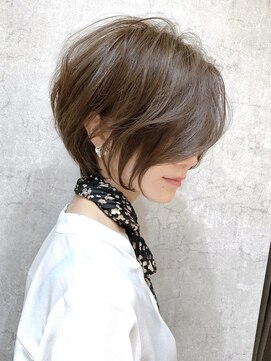 バンプ ギンザ(BUMP GINZA) 40代50代60代 ショート白髪ぼかし絶壁解消似合わせs