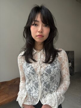 スクリーン(SCREEN) イメチェン/ピンクベージュ/アンブレラカラー/前髪/元町/居留地