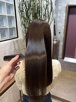 ナインスフロア(9NINTH FLOOR) 朝まとまらない髪を扱いやすく美髪酸性ストレート