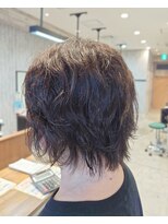 スタジオシージェー(Studio CJ) ゆるフワパーマ&グレイカラー