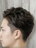 【メンズ限定】男前カット+頭皮シャンプー+頭皮スパTR+眉毛カット