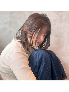リノ(Lino.)の写真/忙しい朝もさっと決まる!切りっぱなし・くびれボブ等、トレンド感×扱いやすさを両立したstyleをご提供◎