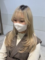 ケンジ 平塚 アネッタ(KENJE annetta) 【レイヤーカット】ザクふわっレイヤー
