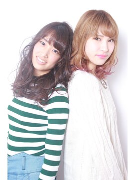 グルグル 妙典店(GULGUL) 姫カット ハッシュカット　可愛げフォルム　フリルカール　妙典