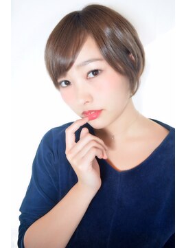 ヘアーメイク トレコローリ(hair make trecolori) 【trekolori】大人可愛い小顔レディーショート