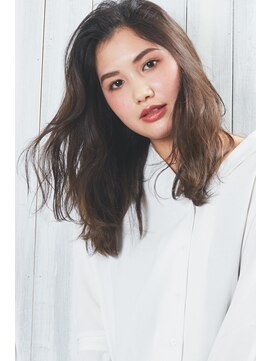 ヘアサロン アティリー(Hair Salon Attirer) 西梅田/ボブ/グレーベージュ/白髪ぼかし【Attirer飯田裕之】