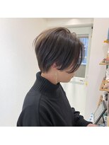 レンク(LENC)&nbsp;Coast.ハンサムショート×グレージュ×アディクシーカラー