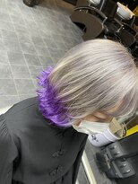 ピンゾロ(PINZORO)&nbsp;silver×purple