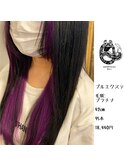 プルエクステ/プラチナ毛質42cm(長さ/胸下位)95本18,440円