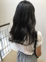 モルニ(MORNI)&nbsp;ブルージュカラー_マロンベージュ Aラインボブ かきあげ