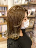 アートアンドヘアーデザイン ダイアリー(Art Hair design Diary) 【Diary】 スモーキーオリーブベージュ