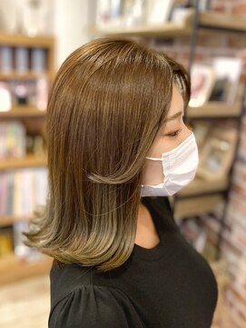 アートアンドヘアーデザイン ダイアリー(Art Hair design Diary) 【Diary】 スモーキーオリーブベージュ
