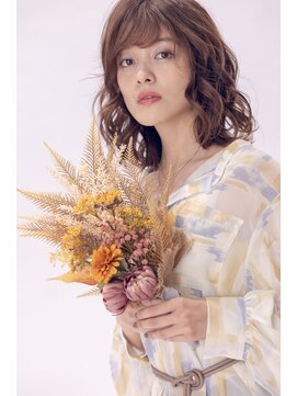 ブリング バイ スノードロップ 吉祥寺(BRING by Snowdrop) ウルフ/マチルダボブ/ピンクベージュ/インナーグレージュ/吉祥寺